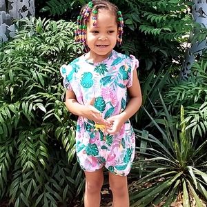 2T H&M Jungle-Print Romper